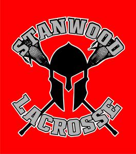 Stanwood Lacrosse Spartan helmet logo